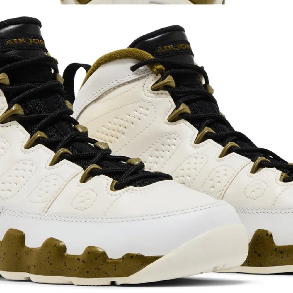 Nike Air Jordan 9 Retro BG 'Statue' 2015 - Kids 6.5 - Picture 6 of 16